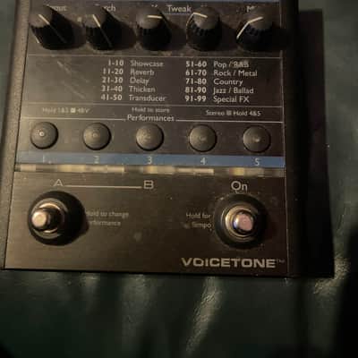 TC Helicon VoiceTone Create | Reverb