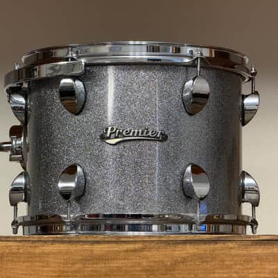Premier Elite Maple 12" Gunmetal Sparkle Rack Tom 9x12 image 9