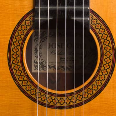 Jose Oribe  Calidad Suprema Model Classical Guitar (1990), original black hard shell case. image 21