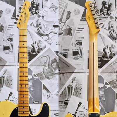 Fender Custom Shop 1952 Telecaster Journeyman Relic -Aged Nocaster Blonde- 2022USED!! image 6