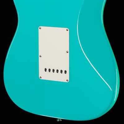 Fender American Vintage II 1957 Stratocaster Maple Fingerboard Sea Foam Green (738) image 2