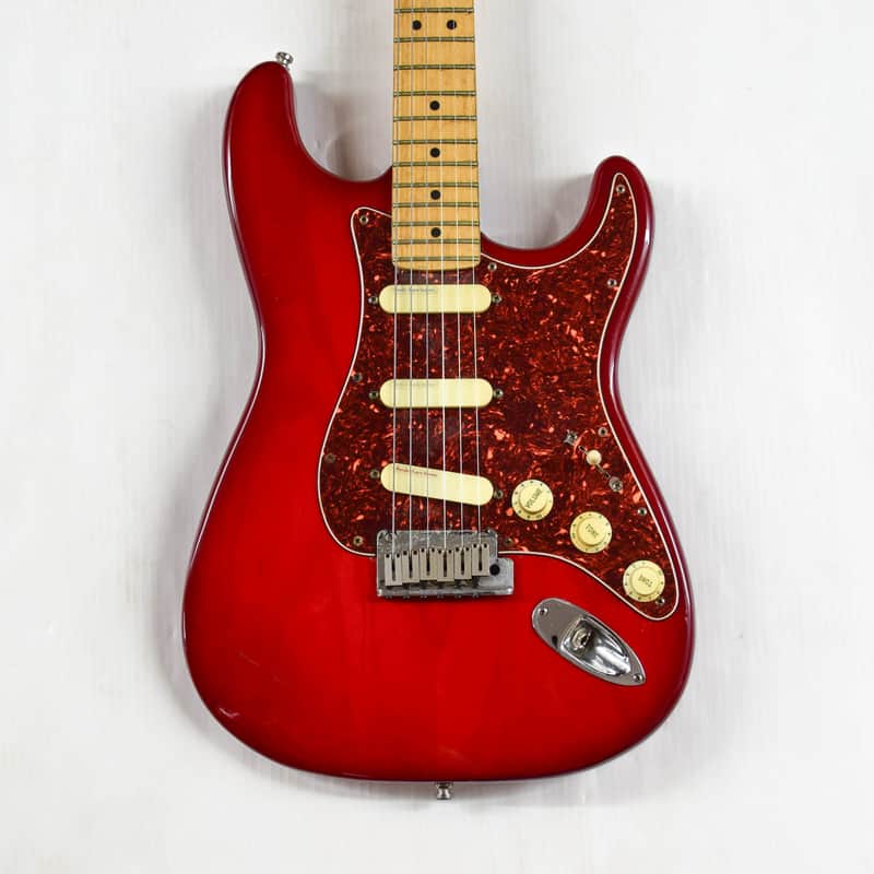 Fender Strat Plus Deluxe with Maple Fretboard - Crimson Burst image 1
