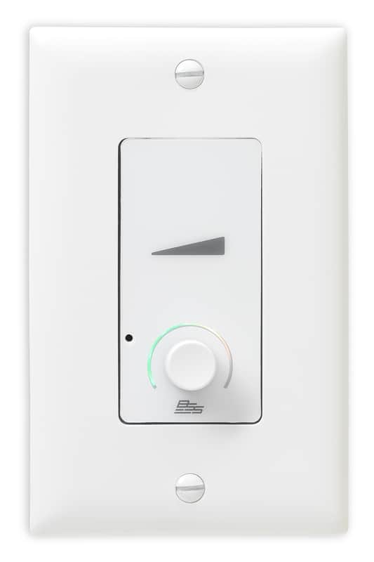 BSS EC-V Ethernet Controller with Volume Control - White - Works with Crown DCI image 1