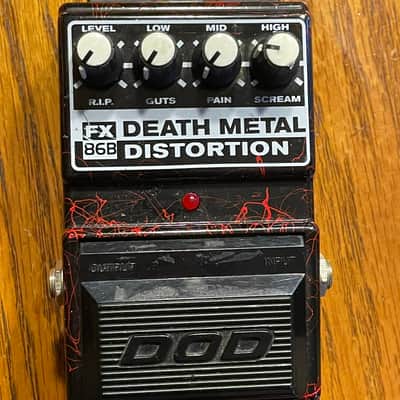 DOD FX 86B DEATH L ディストーション メタル DOD FX86B DEATH METAL DISTORTION - Geek IN Box