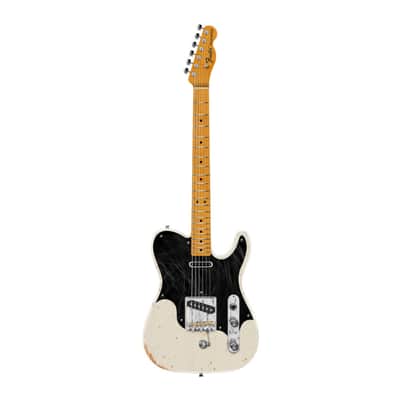 Fender John Osborne Telecaster Electric Guitar SS with B String Bender and Maple Fingerboard (Olympic White) image 1
