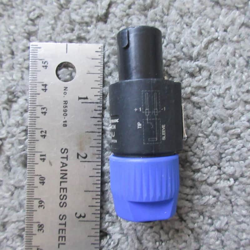 USED NEUTRIK NA4LJ SPEAKON ADAPTER 4 POLE CONNECTOR image 1