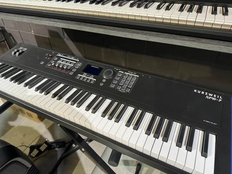 Kurzweil SP6-7 76-Key Stage Digital Piano 2021 - Present - Black image 1