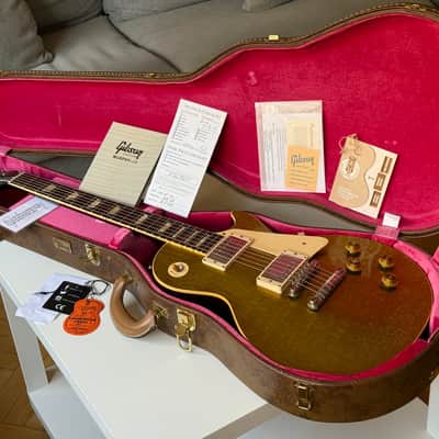 Gibson Les Paul 57 Goldtop Murphy Lab Darkback Light Aged 2021 - Goldtop image 1
