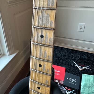 2024 Fender Custom Shop '59 Telecaster Custom Relic - Aged Sherwood Green Metallic image 7