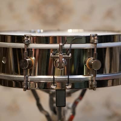 A&F Drum Co. 4x14" Nickel Over Brass Snare image 7