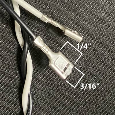 Speaker to Speaker Cable Twisted Pair 2ft Long image 5