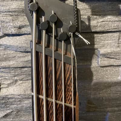 Ibanez EHB 150 5 String Multi Scale - Black Ice Flat image 8