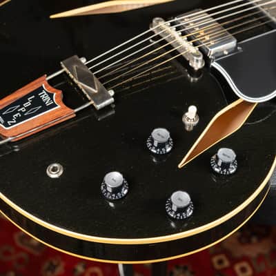 2022 Gibson Custom Shop '64 Trini Lopez Ultra Light Murphy Lab Ebony Finish w/OHSC image 14