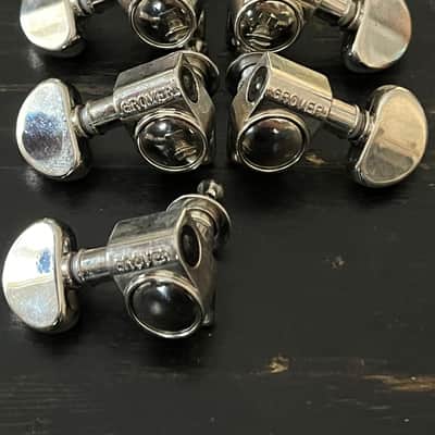 Grover Rotomatic Tuners 2023 - Chrome image 2