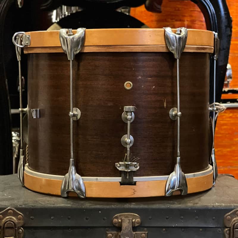 VINTAGE 1950's Gretsch 10x14 Marcher in Natural Mahogany image 1