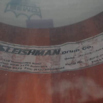 Sleishman 13" Rosegum Block Snare Drum - Full Free Floating Design - Block/Stave Rosegum Shell image 6