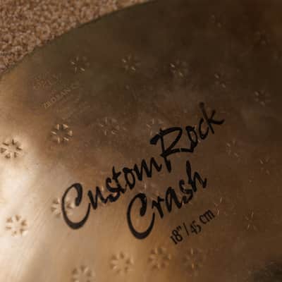 Zildjian 18" Z Custom Series Rock Crash Cymbal 1775g image 3