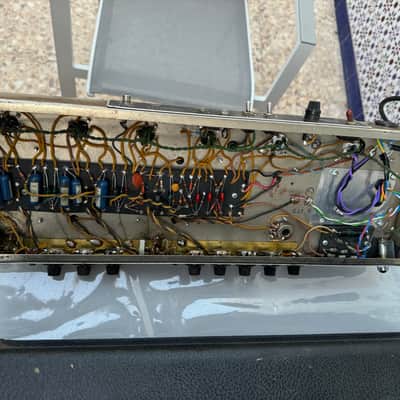 Fender Bandmaster 40-Watt 2-Channel Guitar Amp Head 1965 Black Panel image 9