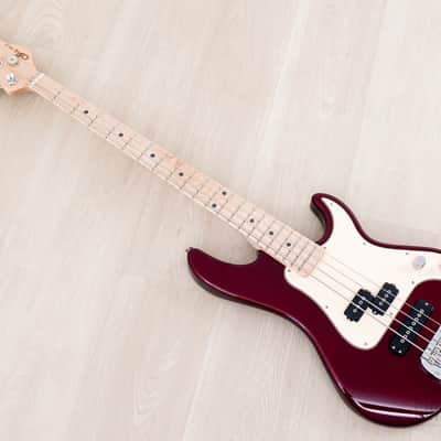 2025 G&L SB-2 PJ Electric Bass Guitar Ruby Red Metallic w/ CoA, Leo Fender image 12
