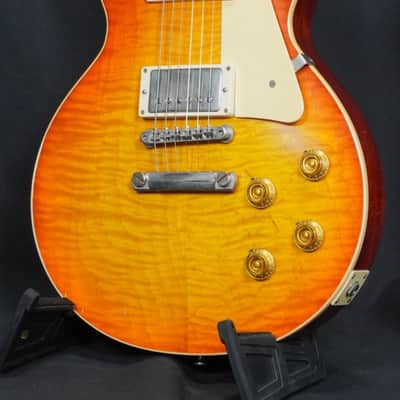 GIBSON CUSTOM Murphy Lab 1959 Les Paul Standard Light Aged Orange Sunset Fade -2021- [911770] (06/16) image 11