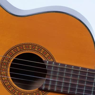 Vintage Epiphone Ec 20 Ec20 Nylon String Classical Guitar W/ Case Mij Japan image 3