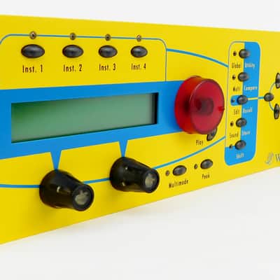Waldorf Micro Q Synthesizer Rack Gelb + Fast Neuwertig + 1,5 Jahre Garantie