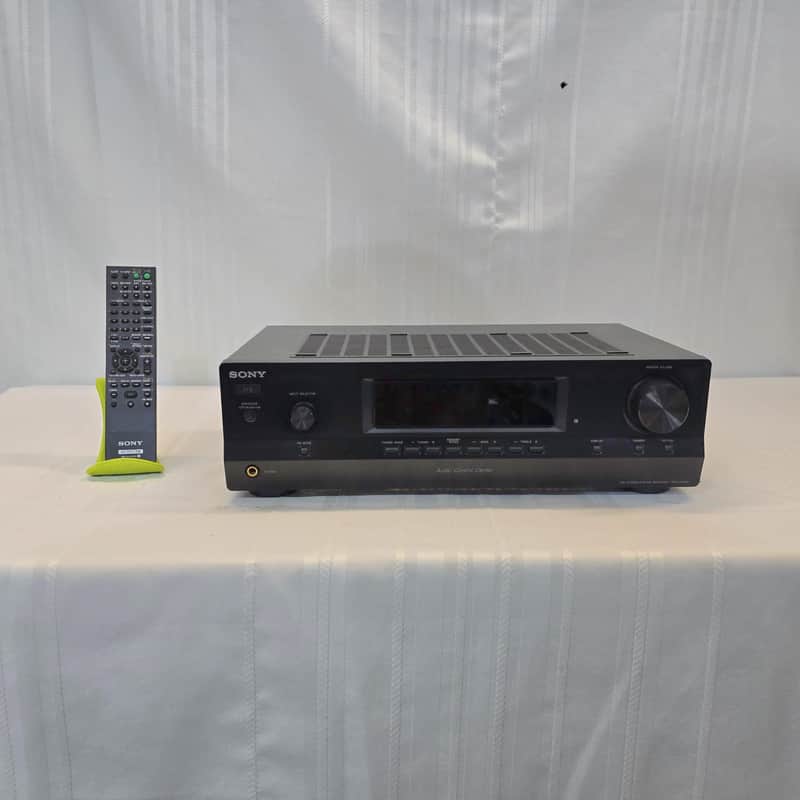 Sony STR-DH100 Stereo 2-Channel Receiver 200 Watt AM/FM Old School Receiver & Original Remote image 1