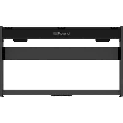Roland F-107-BK 88-Key Slim Digital Piano w/ Stand, Bench, and 3-pedals, Black image 7