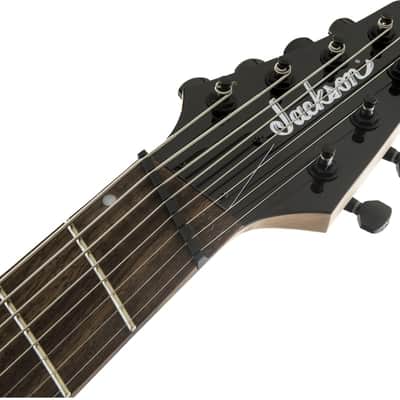 Jackson X Series Dinky Arch Top DKAF8 MS Electric Guitar. Laurel FB, Multi-Scale, Gloss Black image 16