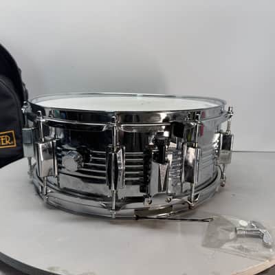 Jupiter Student Steel Snare Drum 14x5.5 Kit Snare with Soft Case Hardware image 2