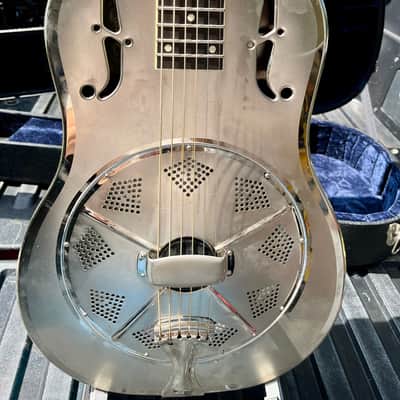 Rare 2002 National Resophonic Model Etched N Guitar image 3