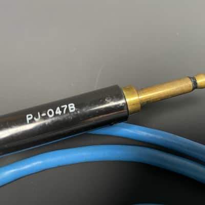 Vintage Belden 9271 Twinax Instrument Cable Blue w/ PJI-047B Connectors image 2