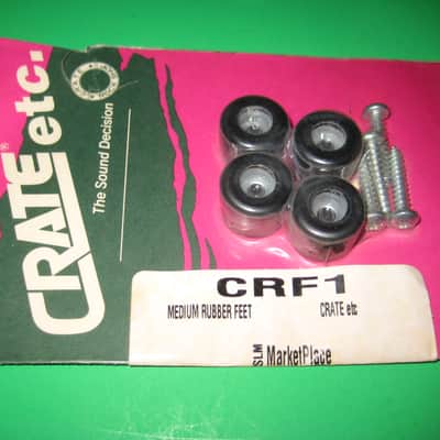 Ernie Ball and Crate Replacement Feet for Amplifiers 1980's image 2
