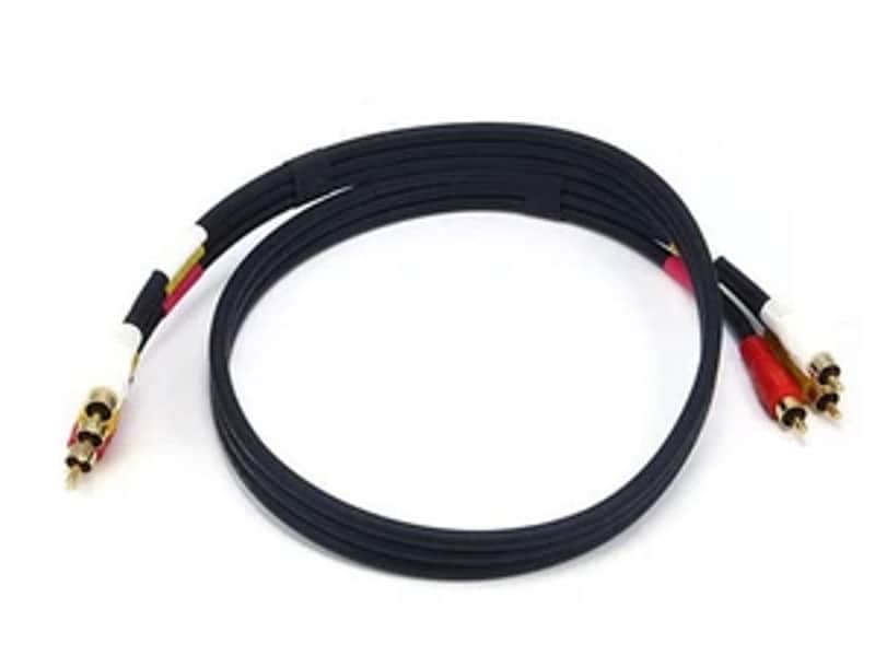 New RCA Coaxial Composite Video and Stereo Audio Cable, 3ft image 1