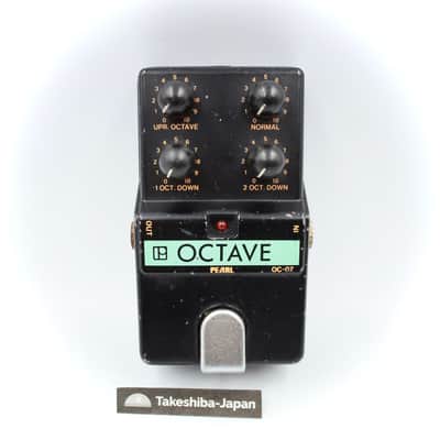 Pearl OC-07 Octaver Made in Japan Vintage Octave Guitar Effect Pedal 036617 image 1