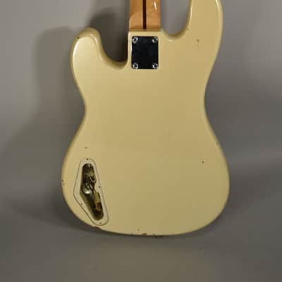 1989 Squier II Precision Bass White MIK image 3