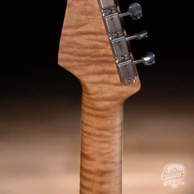 Xotic XSC-2 Alder HSS S-Style w/ Flame Maple & Rosewood –Champagne Gold Metallic image 6