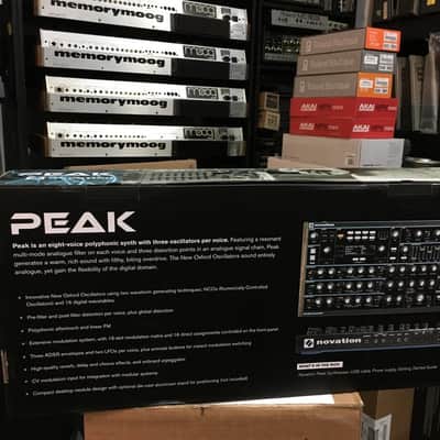 NOVATION PEAK Synthesizer 8 Voice synth module in box //ARMENS// image 2