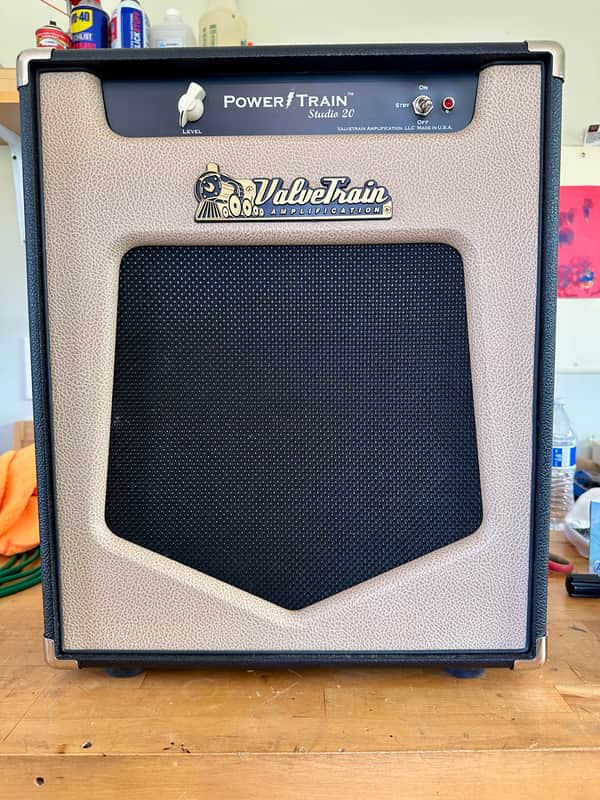 ValveTrain Powertrain Studio 20 20-Watt 1x10" Tube Powered Guitar Monitor Speaker 2020s - Black / Cream