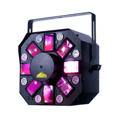 American DJ Stinger II | 3 Fx In 1 Eight 3Watt UV LEDs Mobile Light Fixture image 2