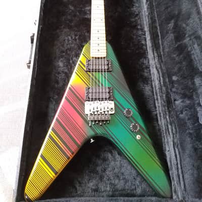 Kramer Vanguard 1982 Rainbow graphic image 1