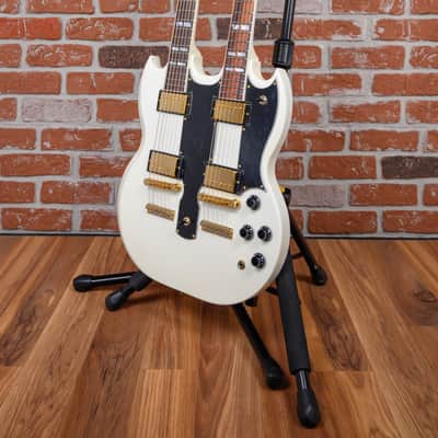 Gibson Custom Shop EDS-1275 Double Neck Alpine White 2008 w/OHSC image 5