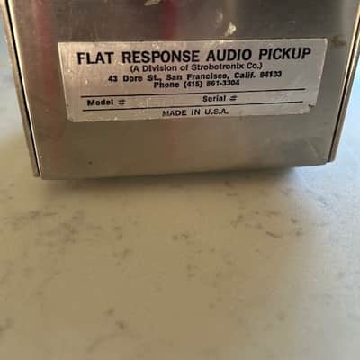 VINTAGE NEW FRAP flat response audio pickup  Professional Preamp Module image 2