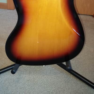Fender Japan Jazz Bass Short Scale 2014 Three Tone Sunburst (JB62SS) image 9