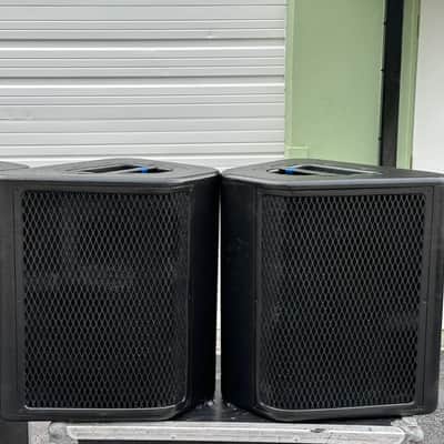 (6) Clair Brothers 12AM 12" Stage Monitor Wedges w/ Port Road Case #143 THS image 4