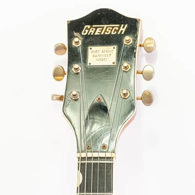 1966 Gretsch 6120 Chet Atkins Nashville Hollow Body Guitar w/ Case Bigsby USA image 5