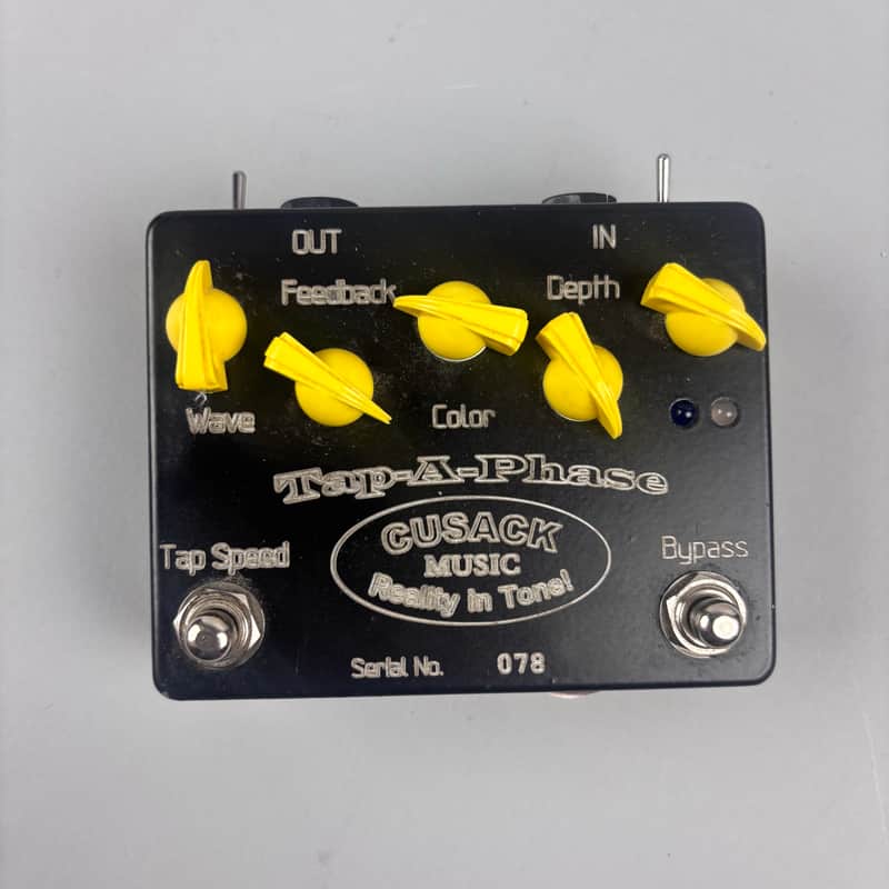 Cusack Music Tap-A-Phase sn:078 Black & Yellow image 1