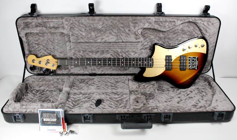 2024 Fender American Ultra II Meteora Bass ~Ebony Fretboard~ Ultraburst 4-String +OHSC w/COA image 1