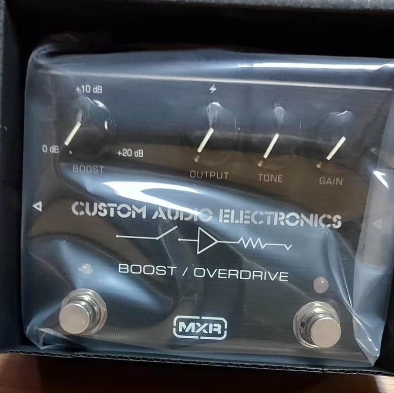 MXR MC402 CAE Boost / Overdrive 2006 - Present - Black image 1