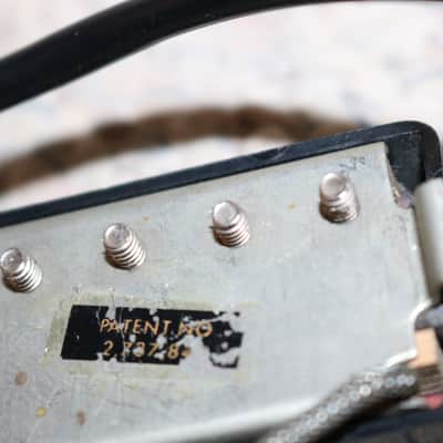 Vintage 1960s 1970s Gibson Patent Sticker Mini Humbucker - 6.4K image 6